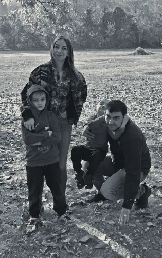 Seyit Yılmaz ailesiyle doğada